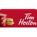 Tim Hortons 6ft Fitted Table Cover