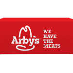 Arby's 6ft Fitted Table Cover