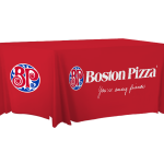 Boston Pizza 6ft Fitted Table Cover