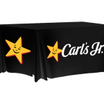 Carl’s Jr. 6ft Fitted Table Cover