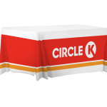Circle-K 6ft Fitted Table Cover
