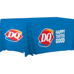 Dairy Queen 6ft Fitted Table Cover