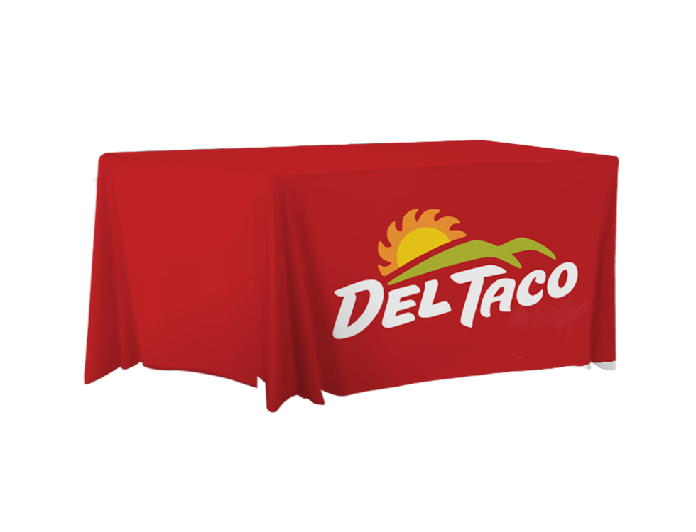 Del Taco 6ft Fitted Table Cover