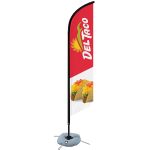 Del Taco Feather Flag Kit