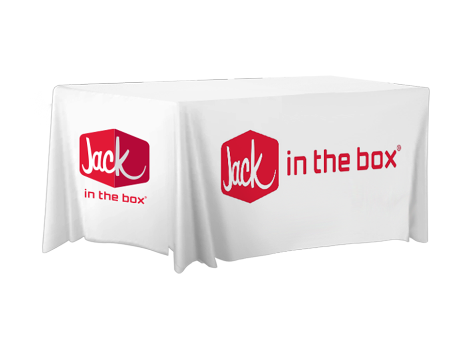 Jack in the Box 6ft Fitted Table Cover