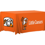 Little Caesars Pizza 6ft Fitted Table Cover