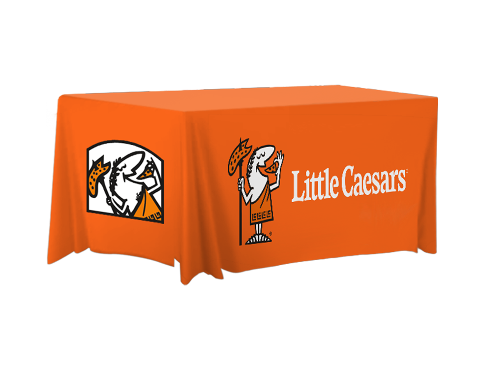 Little Caesars Pizza 6ft Fitted Table Cover