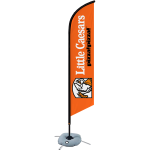 Little Caesars Pizza Feather Flag Kit