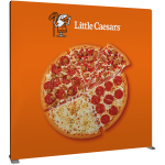 Little Caesars Pizza Straight Tension Fabric Display