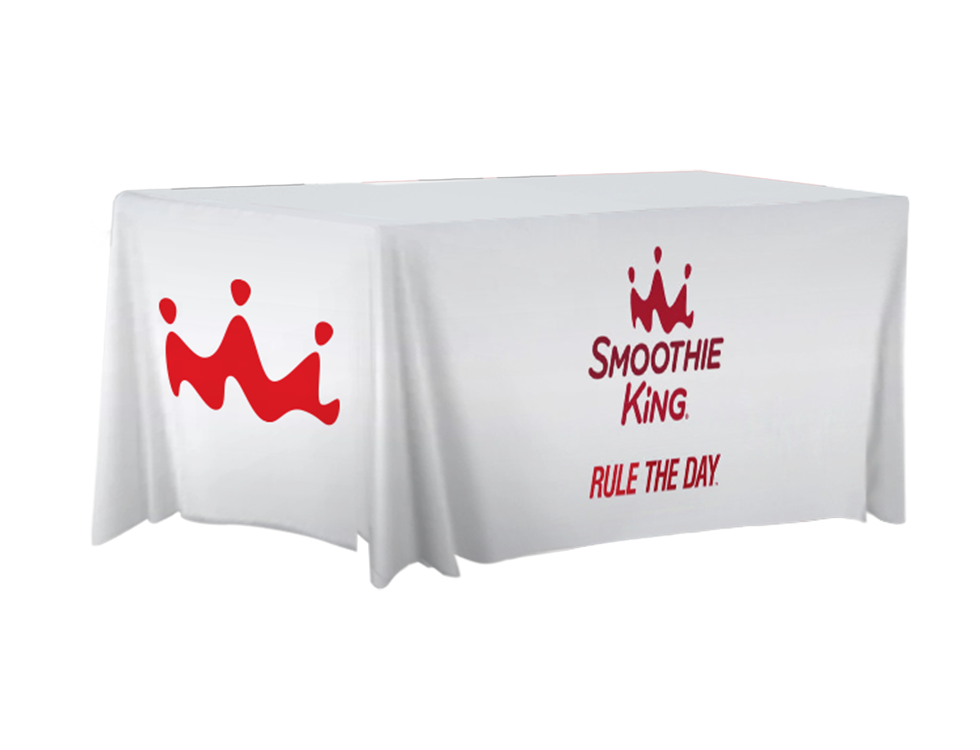 Smoothie King 6ft Fitted Table Cover