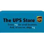 The UPS Store 6ft Fitted Table Cover