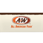 A&W Restaurants 6ft Fitted Table Cover