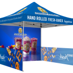 Auntie Anne's 10' X 10' Pop-Up Event Tent with walls