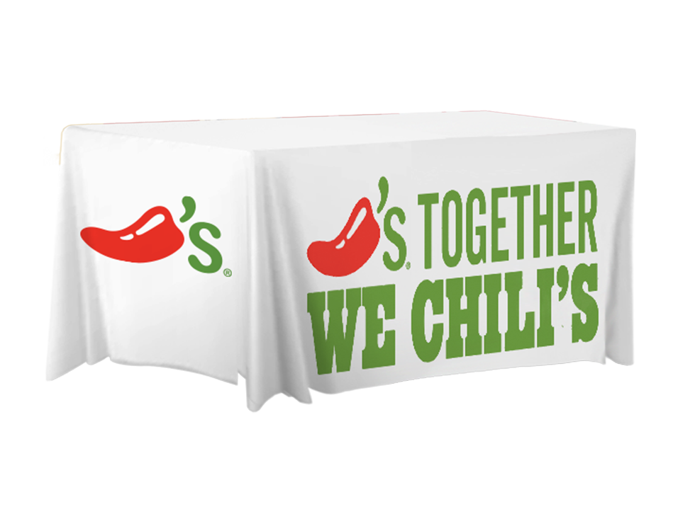 Chili’s 6ft Fitted Table Cover