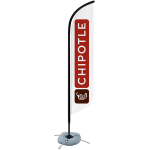 Chipotle Feather Flag Kit