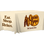 Cracker Barrel 6ft Fitted Table Cover