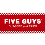 Five Guys 6ft Fitted Table Cover