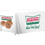 Krispy Kreme 6ft Fitted Table Cover