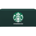 Starbucks 6ft Fitted Table Cover