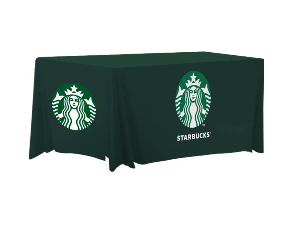 Starbucks 6ft Fitted Table Cover