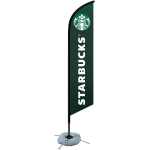 Starbucks Feather Flag Kit