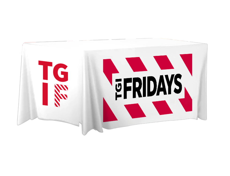 TGI Friday’s 6ft Fitted Table Cover