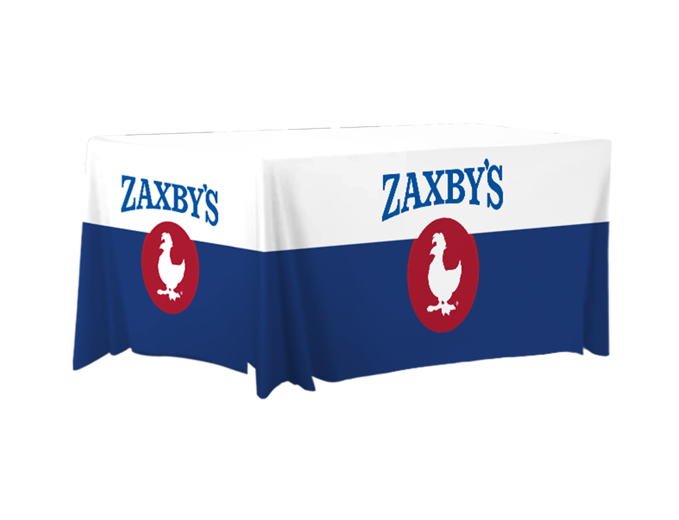 Zaxby’s 6ft Fitted Table Cover