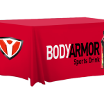 Body Armor 6ft Fitted Table Cover