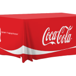 Coca-Cola 6ft Fitted Table Cover