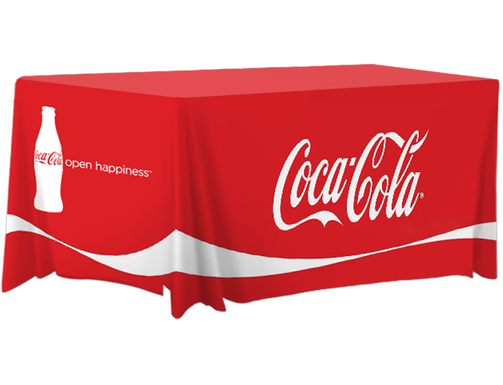 Coca-Cola 6ft Fitted Table Cover