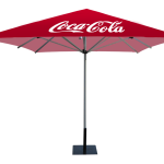 Coca-Cola Cafe Promotional Umbrella