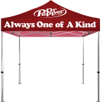 Dr. Pepper 10' X 10' Pop-Up Event Tent