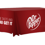 Dr. Pepper 6ft Fitted Table Cover