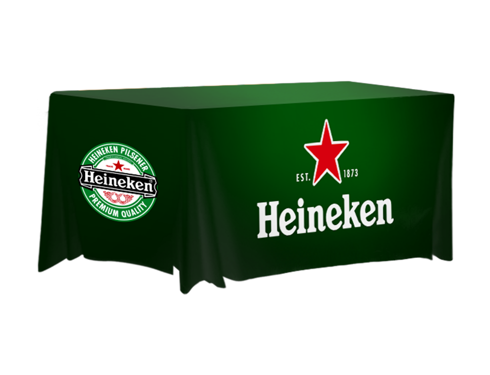 Heineken 6ft Fitted Table Cover