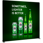 Heineken Straight Tension Fabric Display