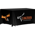 LongHorn Steakhouse 6ft Fitted Table Cover