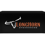 LongHorn Steakhouse 6ft Fitted Table Cover