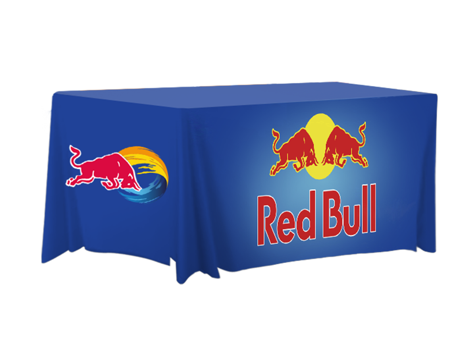 Red Bull 6ft Fitted Table Cover