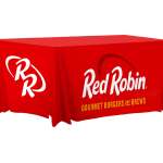 Red Robin 6ft Fitted Table Cover