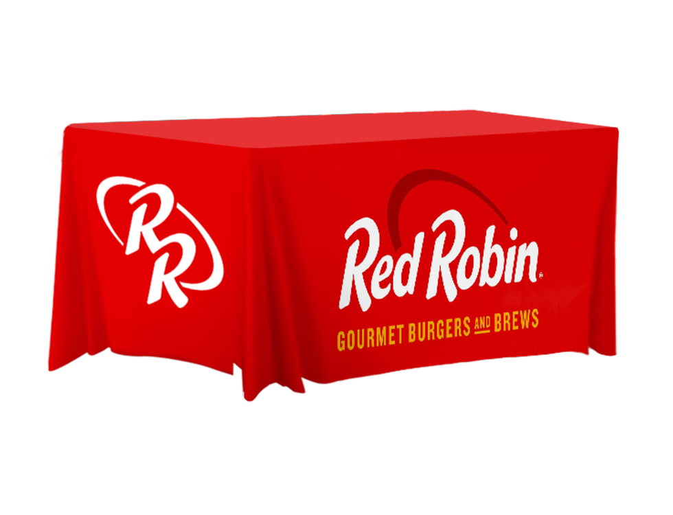 Red Robin 6ft Fitted Table Cover