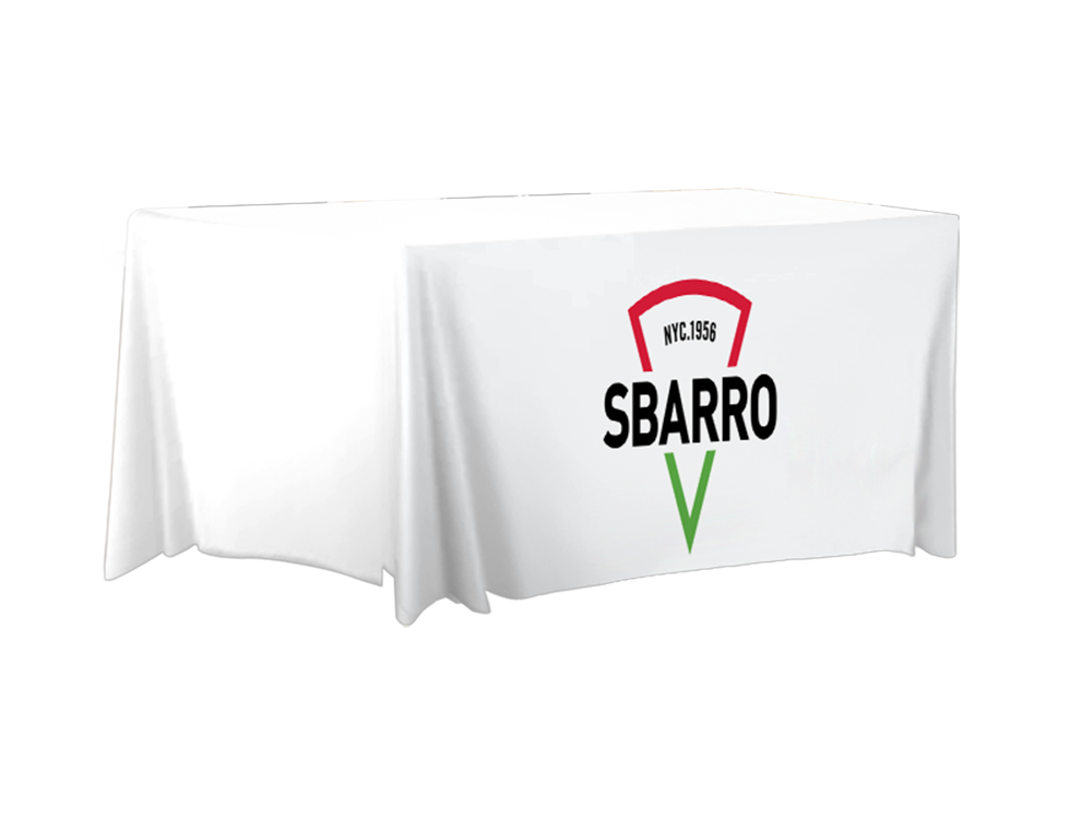 Sbarro 6ft Fitted Table Cover