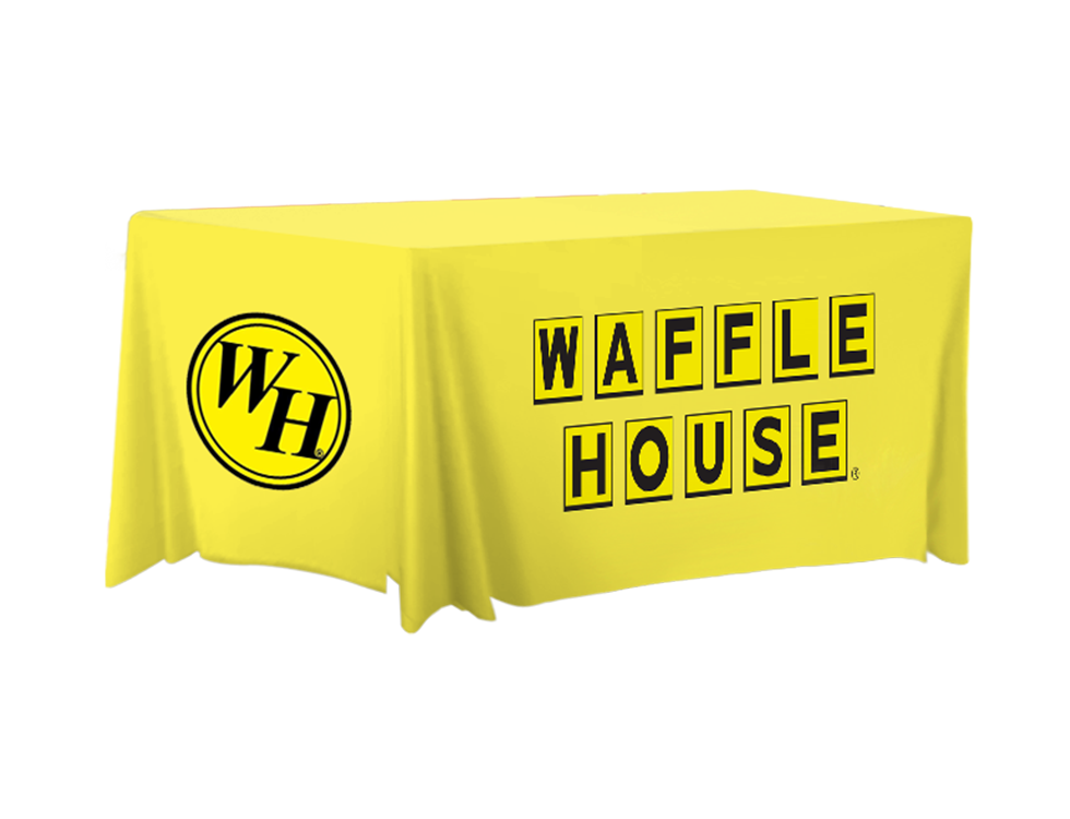 Waffle House 6ft Fitted Table Cover