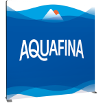 Aquafina Straight Tension Fabric Display