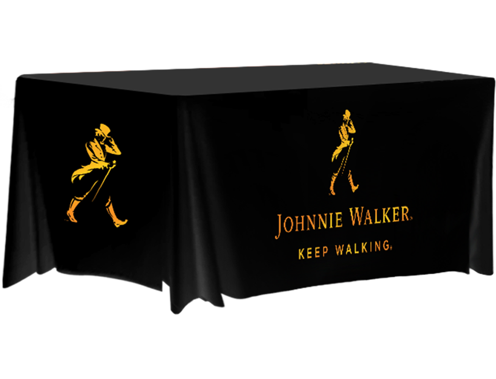 Johnnie Walker 6ft Fitted Table Cover