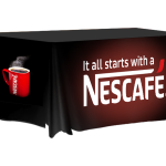 Nescafé 6ft Fitted Table Cover