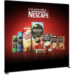 Nescafé Straight Tension Fabric Display