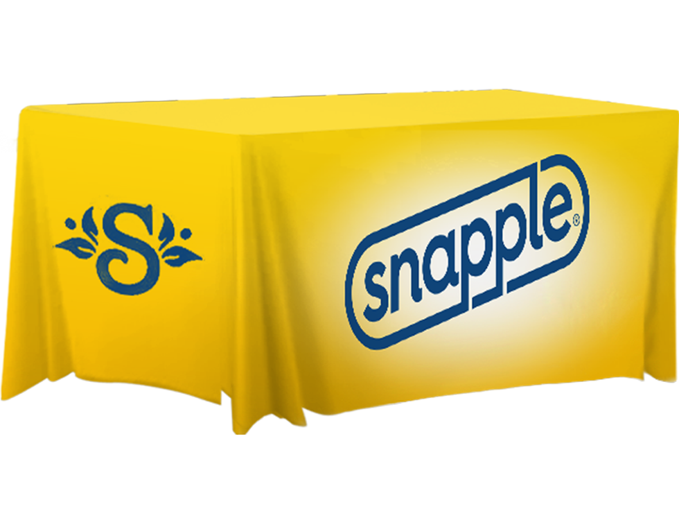 Snapple 6ft Fitted Table Cover