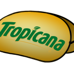 Tropicana Jelly Bean A-Frame Popup Banner
